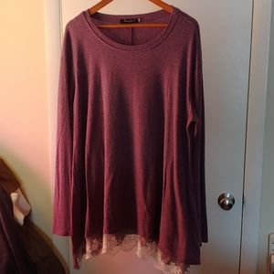 Tunic sweater
